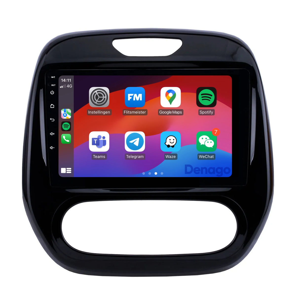 Denago DNG-A182 multimediasysteem voor Renault Captur (2013–2017)
