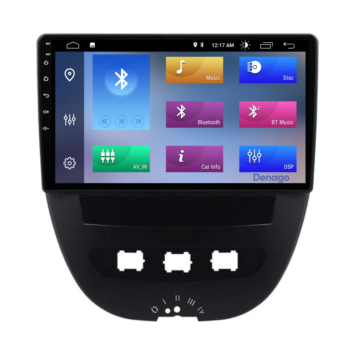 Denago DNG-A01 multimediasysteem voor Toyota Aygo (2005–2013), afbeelding 4