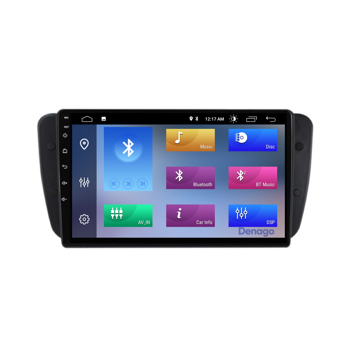 Denago DNG-A05 multimediasysteem voor Seat Ibiza (2008–2014), afbeelding 4