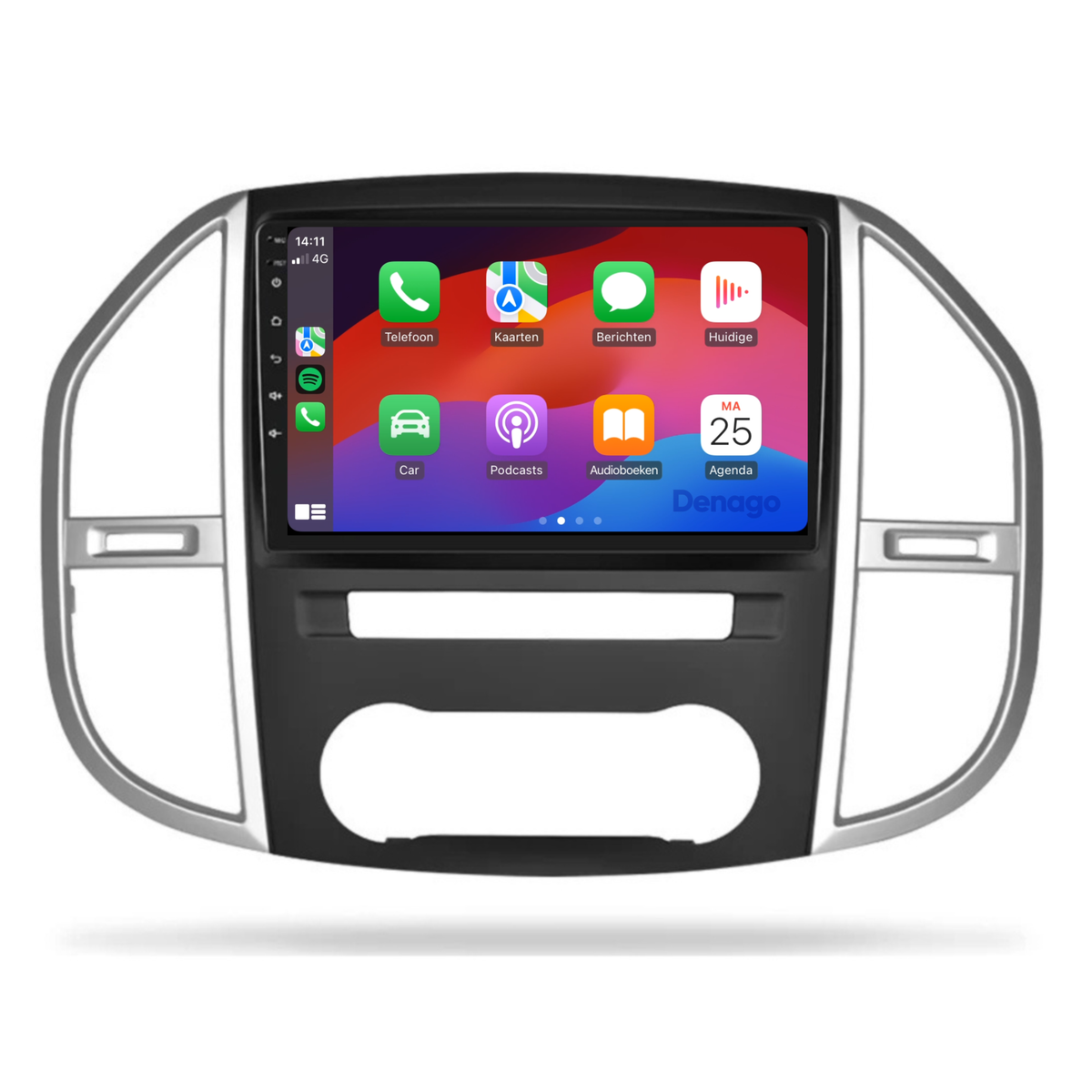 Denago DNG-A42 multimediasysteem voor Mercedes-Benz Vito (2015–2024), afbeelding 5