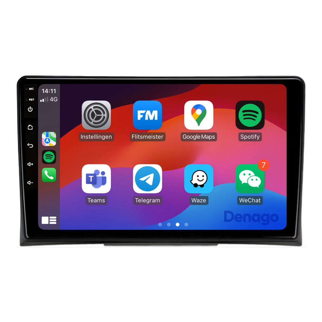 Denago DNG-A272 multimediasysteem voor Volkswagen California, Multivan en Transporter T5 (2004–2014)