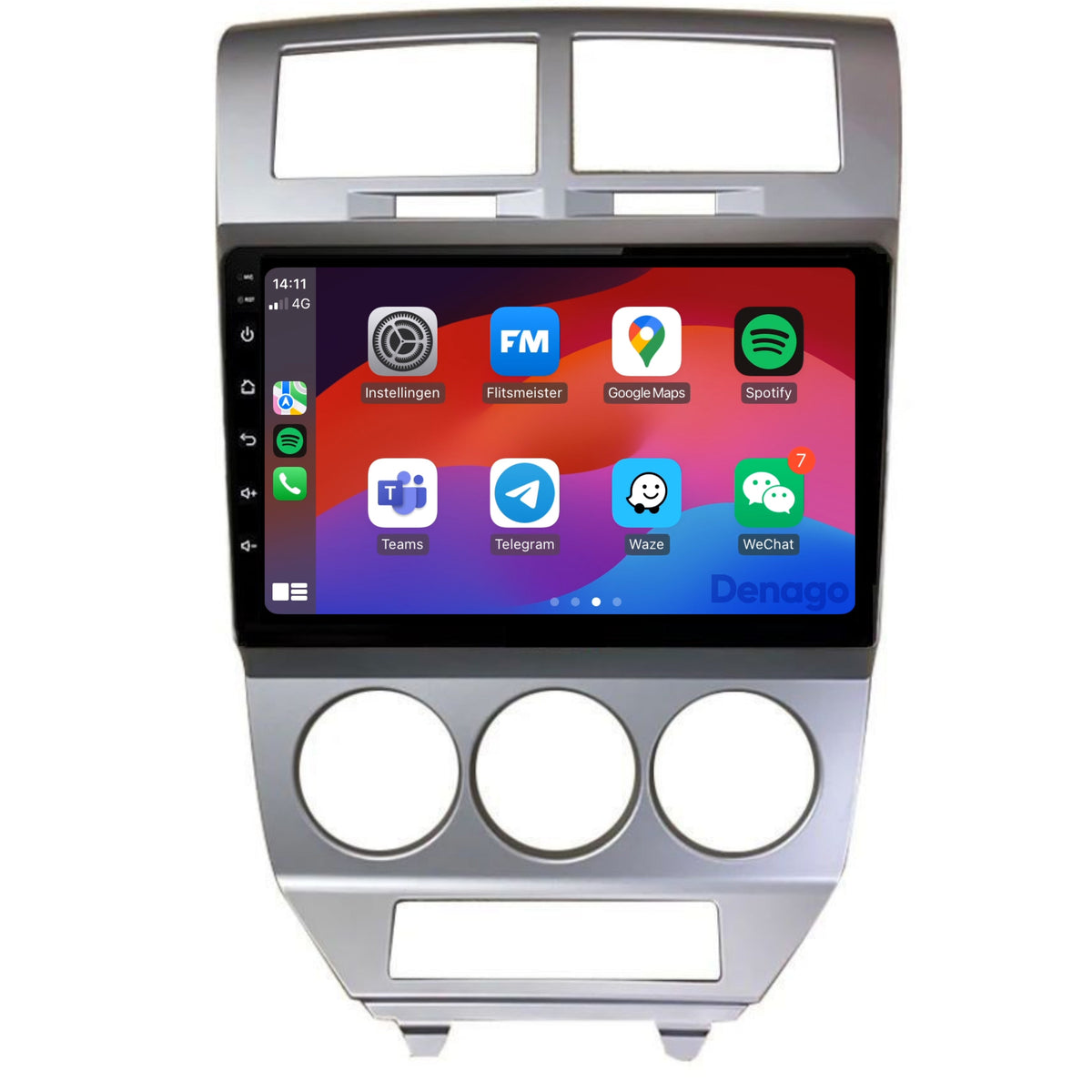 Denago DNG-A323 multimediasysteem voor Dodge Caliber (2006–2010)