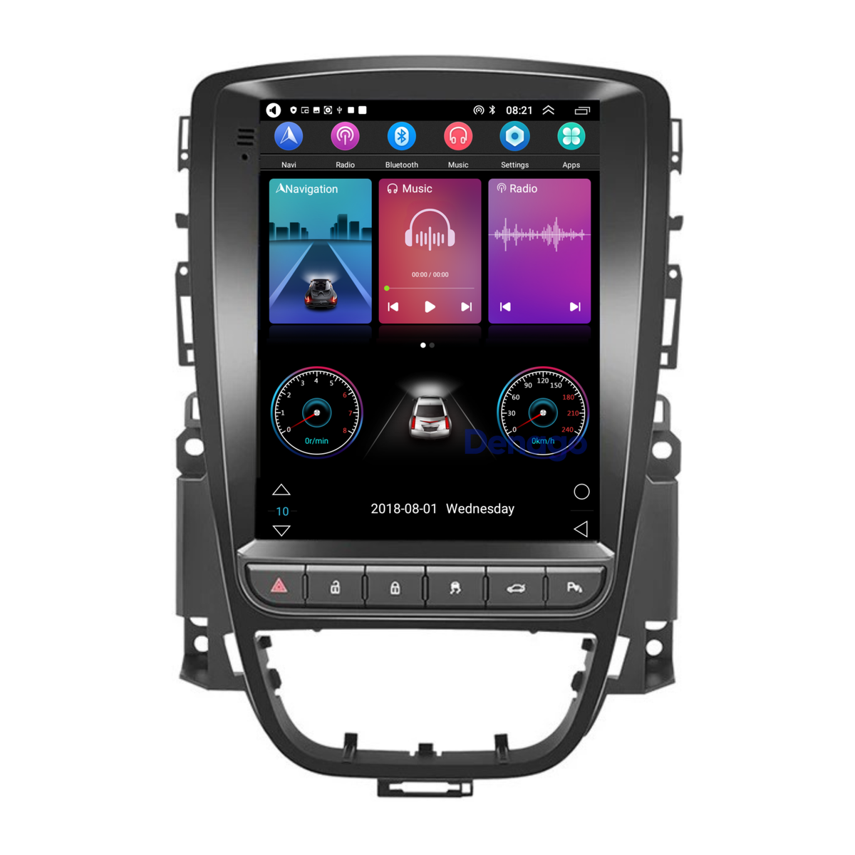 Denago DNG-3625 multimediasysteem voor Opel Astra en Cascada (2009–2019), afbeelding 2