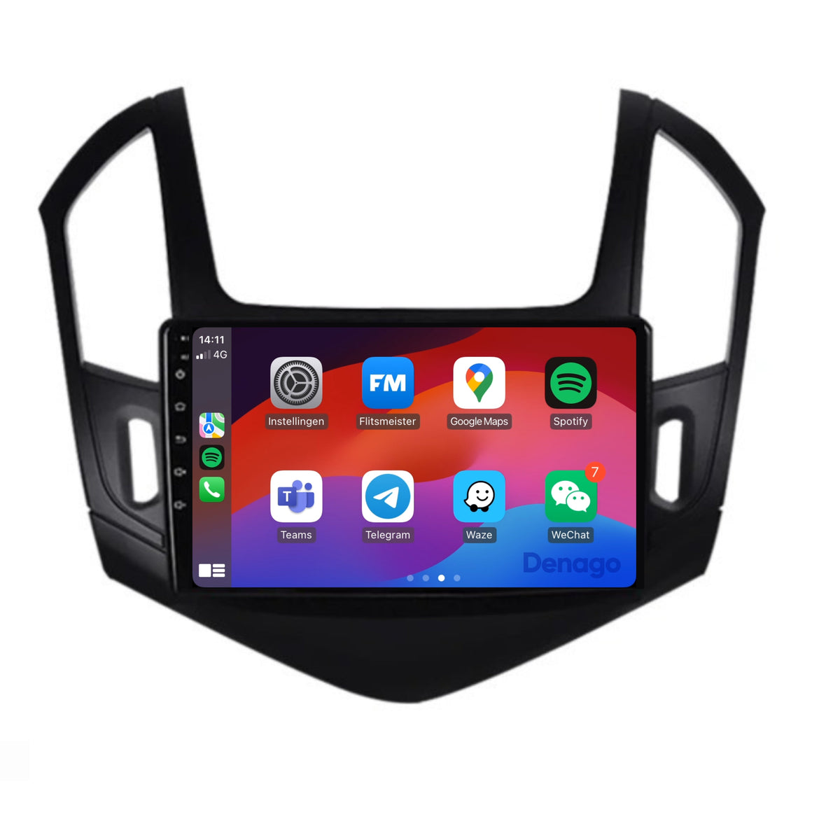 Denago DNG-A169 multimediasysteem voor Chevrolet Cruze (2012–2014)
