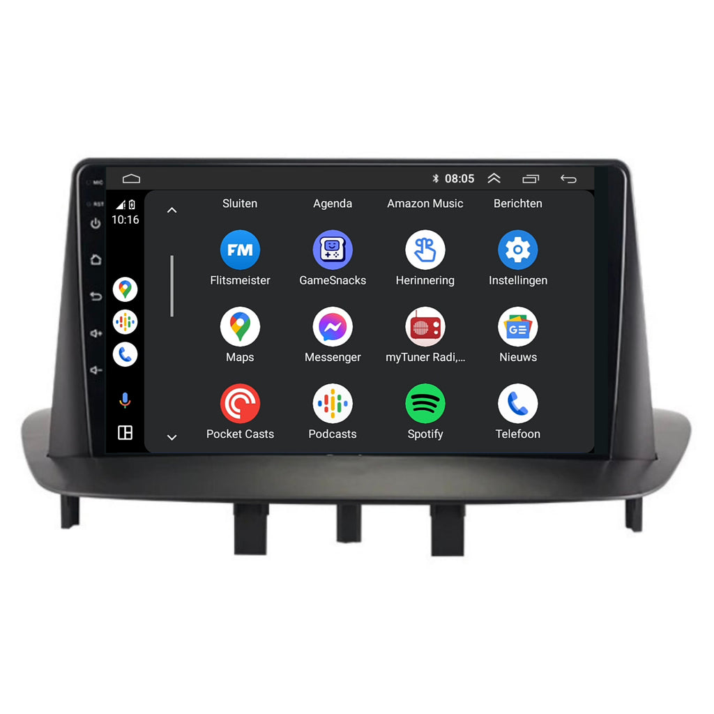 Denago DNG-A176 multimediasysteem voor Renault Mégane 3 (2008–2016), afbeelding 4