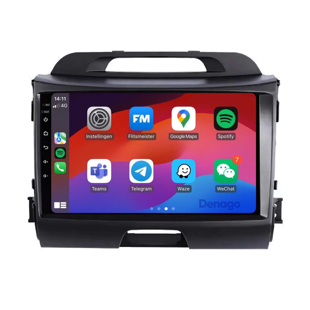 Denago DNG-A33 multimediasysteem voor Kia Sportage (2010–2015), afbeelding 3