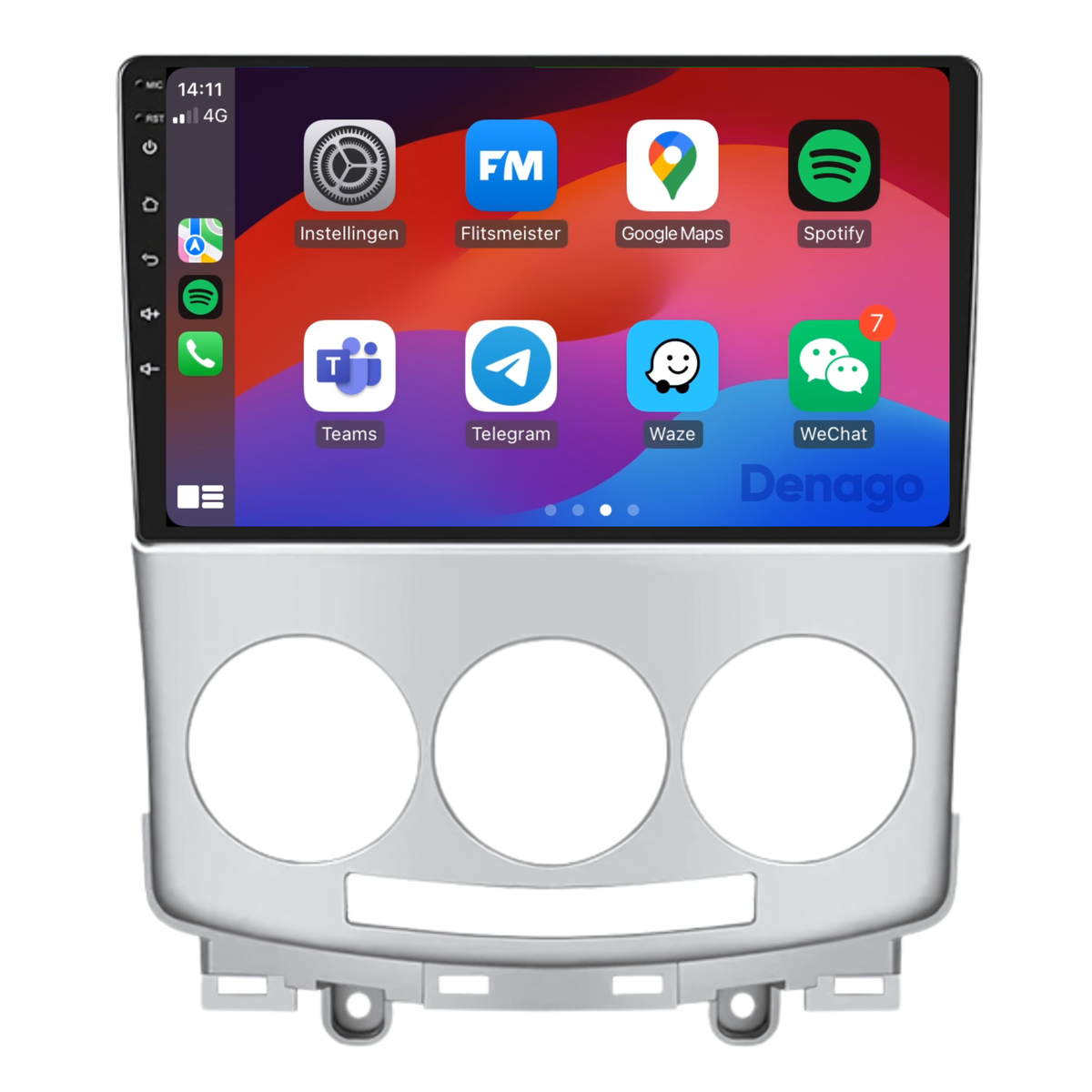 Denago DNG-A36 multimediasysteem voor Mazda 5 (2005–2010), afbeelding 3