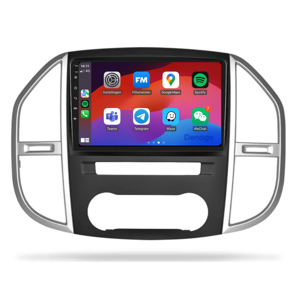 Denago DNG-A42 multimediasysteem voor Mercedes-Benz Vito (2015–2024)