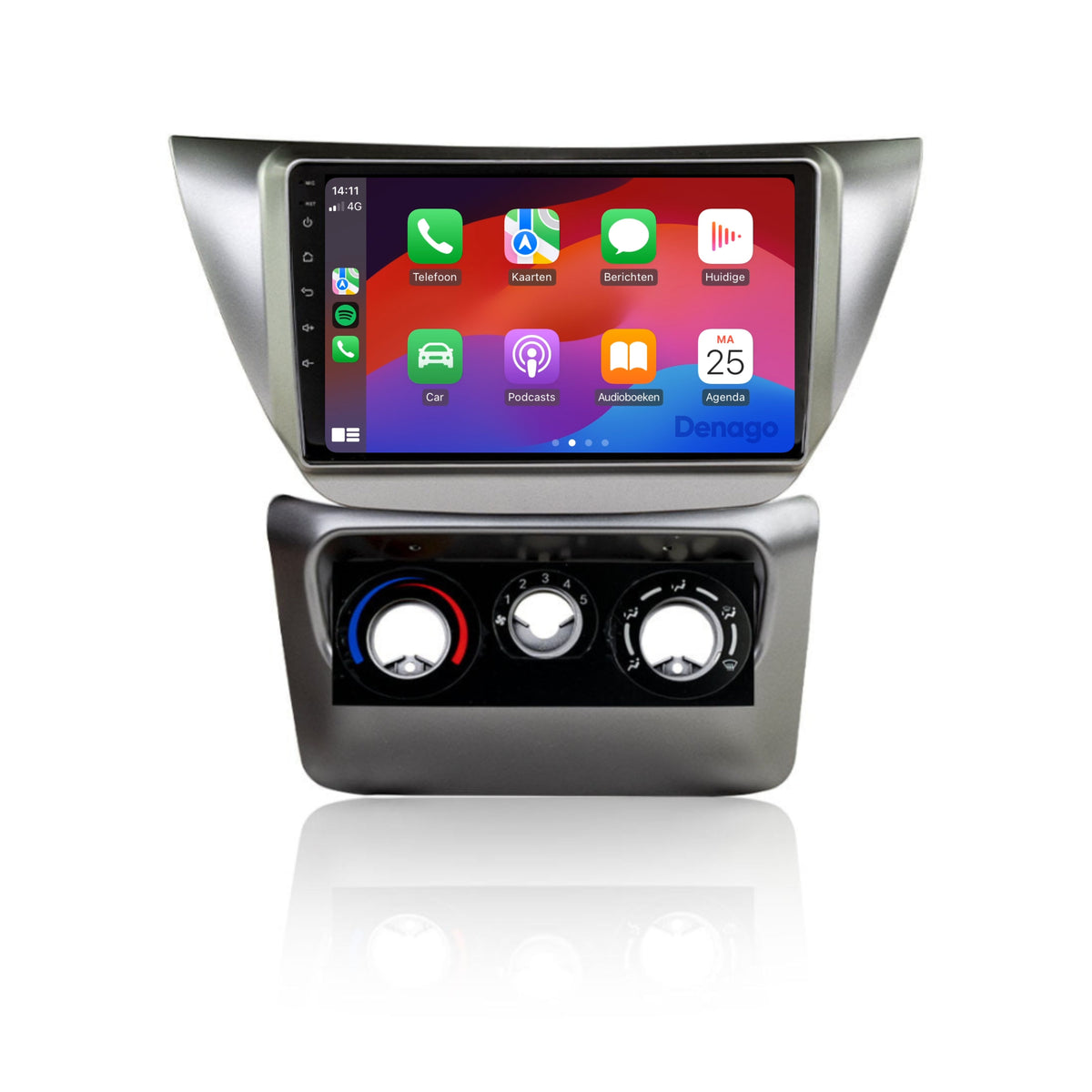 Denago DNG-A151 multimediasysteem voor Mitsubishi Lancer IX (2003–2007), afbeelding 4