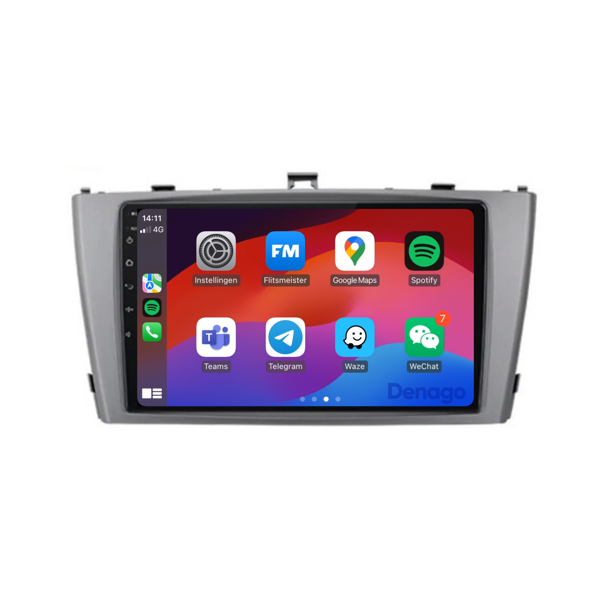 Denago DNG-A45 multimediasysteem voor Toyota Avensis (2009–2014), afbeelding 3