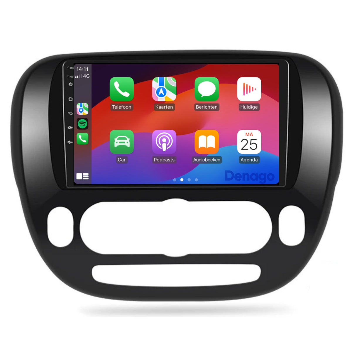 Denago DNG-A198 multimediasysteem voor Kia Soul (2014–2018), afbeelding 4