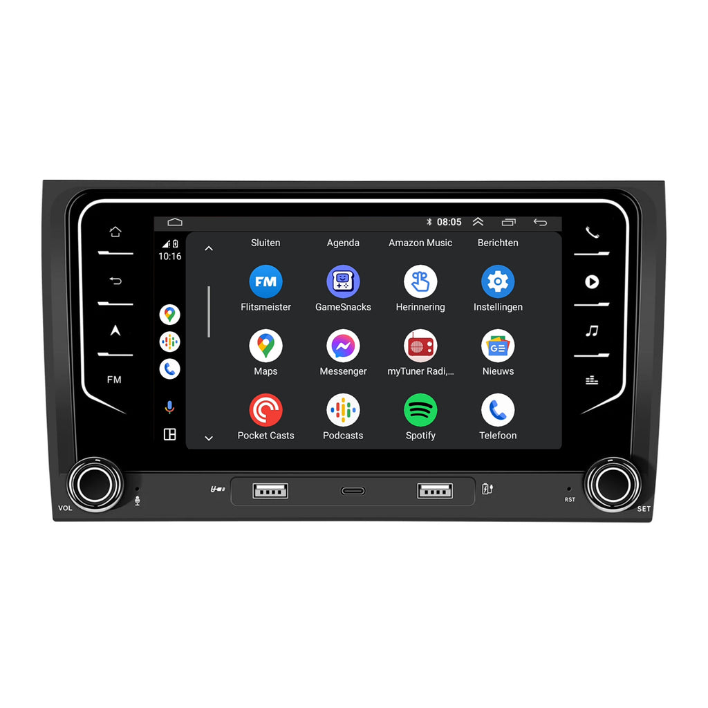 Denago DNG-1162 multimediasysteem voor Audi A4 (2000–2009), afbeelding 3