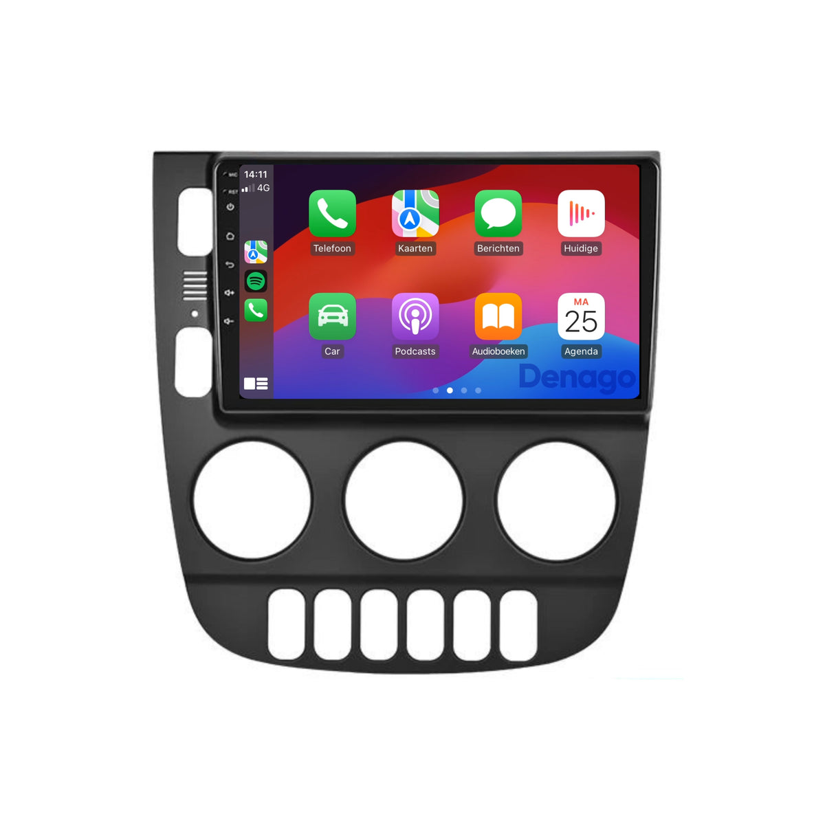Denago DNG-A221 multimediasysteem voor Mercedes-Benz ML (1999–2004), afbeelding 4
