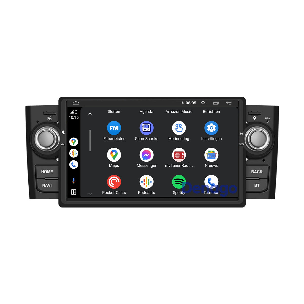 Denago DNG-2726 multimediasysteem voor Fiat Punto (2006–2009), afbeelding 3