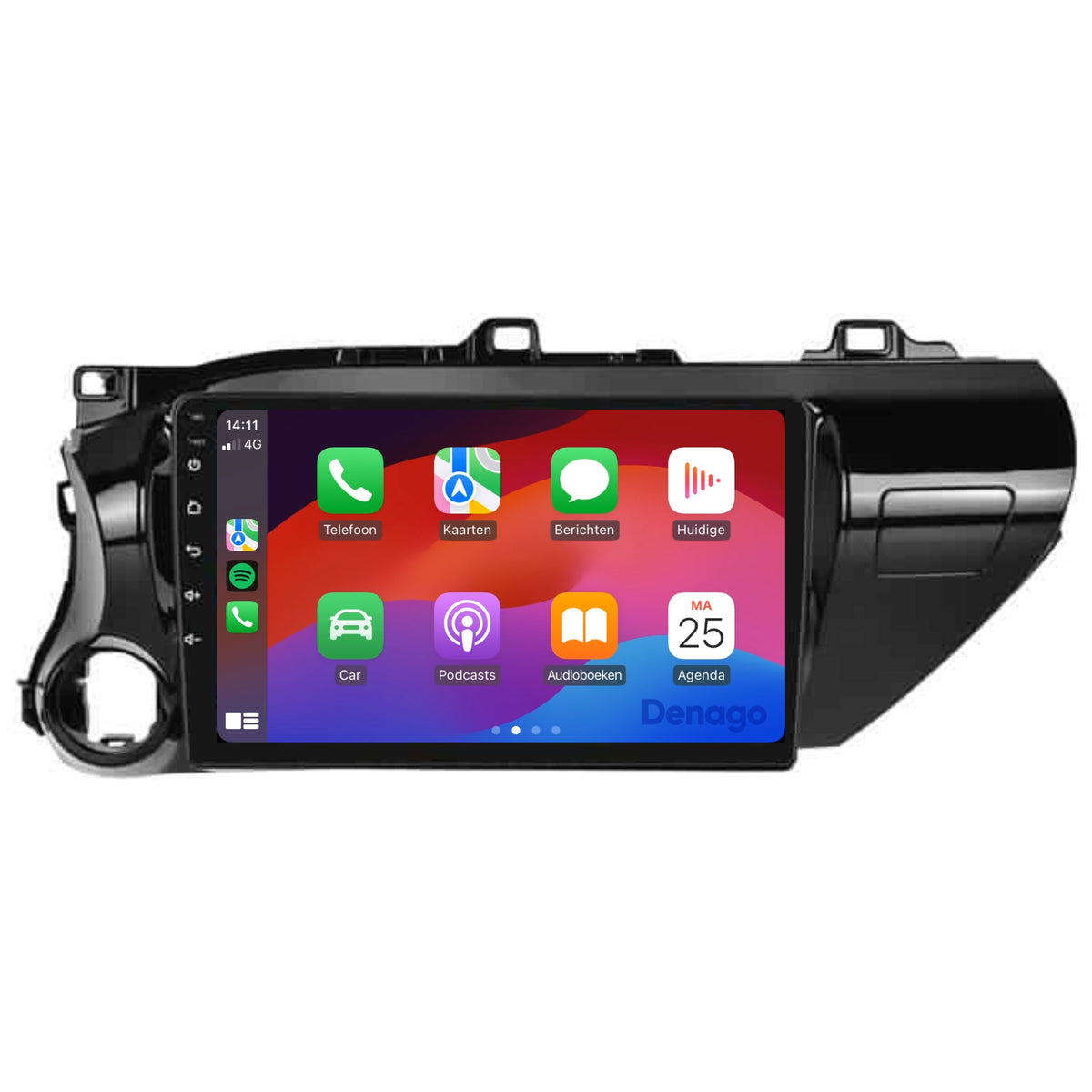 Denago DNG-A331 multimediasysteem voor Toyota Hilux (2015–2020), afbeelding 4