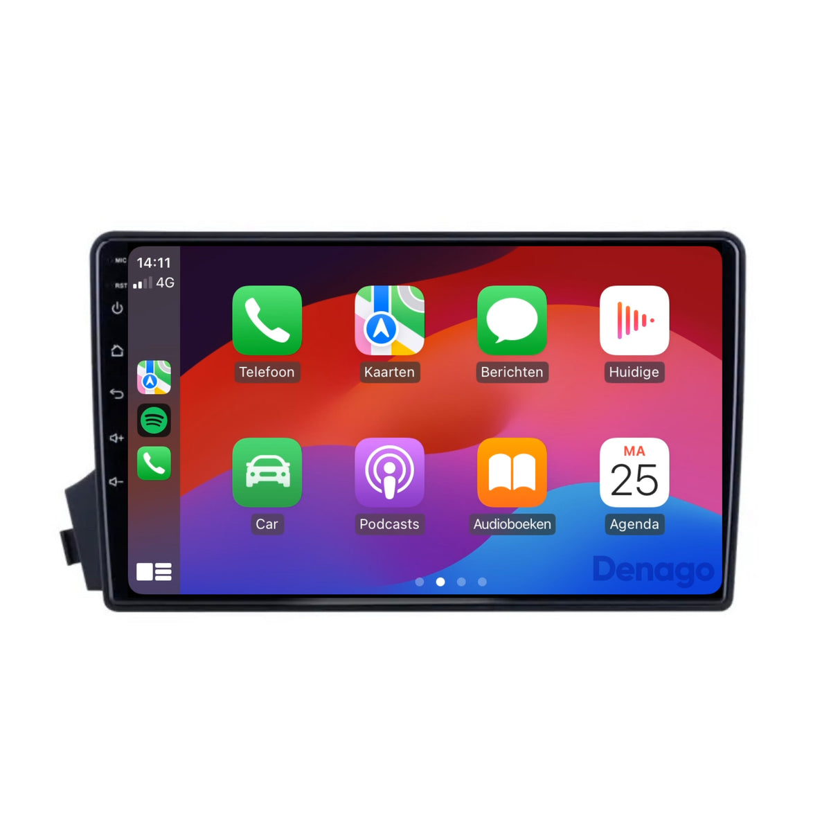 Denago DNG-A250 multimediasysteem voor SsangYong Actyon (2005–2011), afbeelding 4