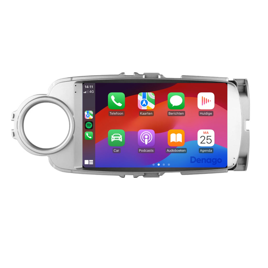 Denago DNG-A286 multimediasysteem voor Toyota Yaris (2011–2019), afbeelding 4
