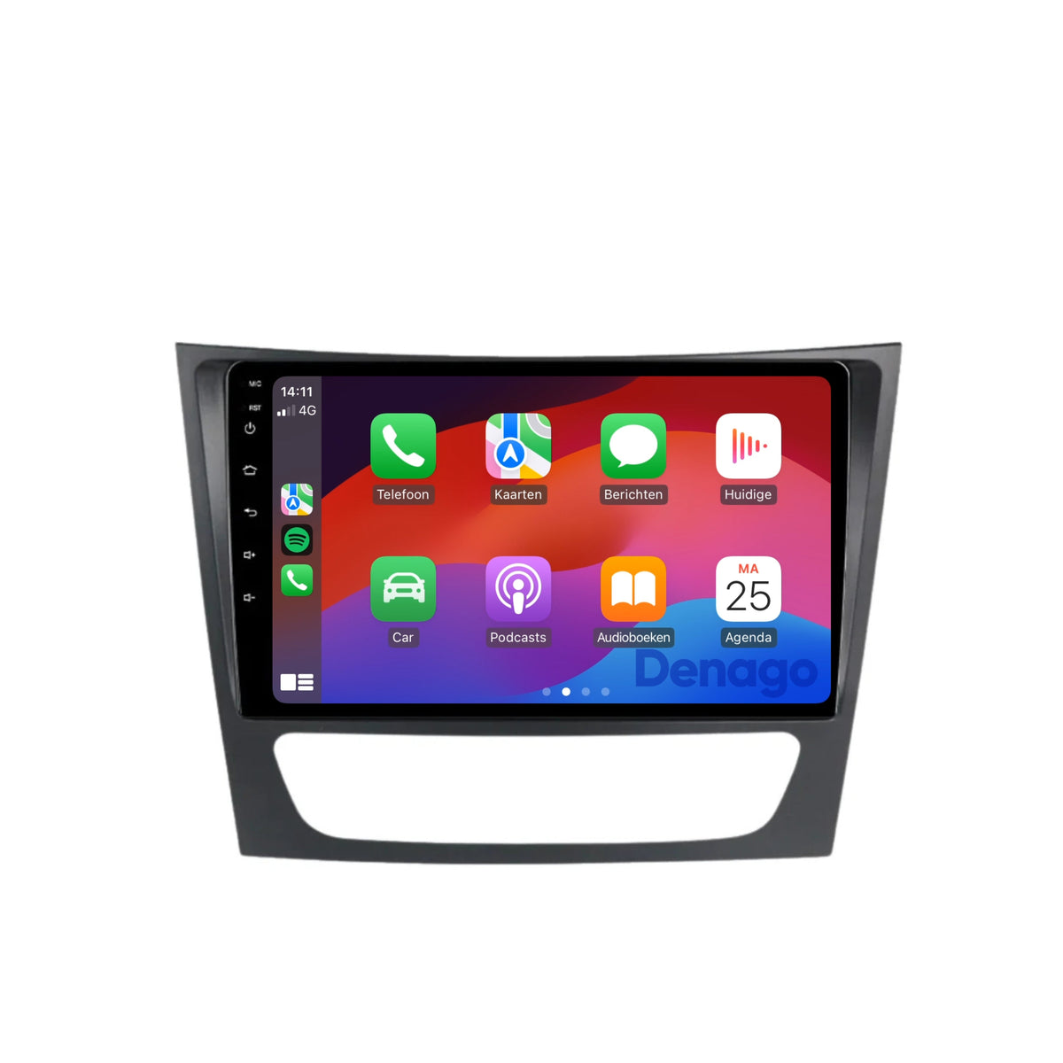 Denago DNG-A367 multimediasysteem voor Mercedes-Benz CLS (2004–2008), afbeelding 4