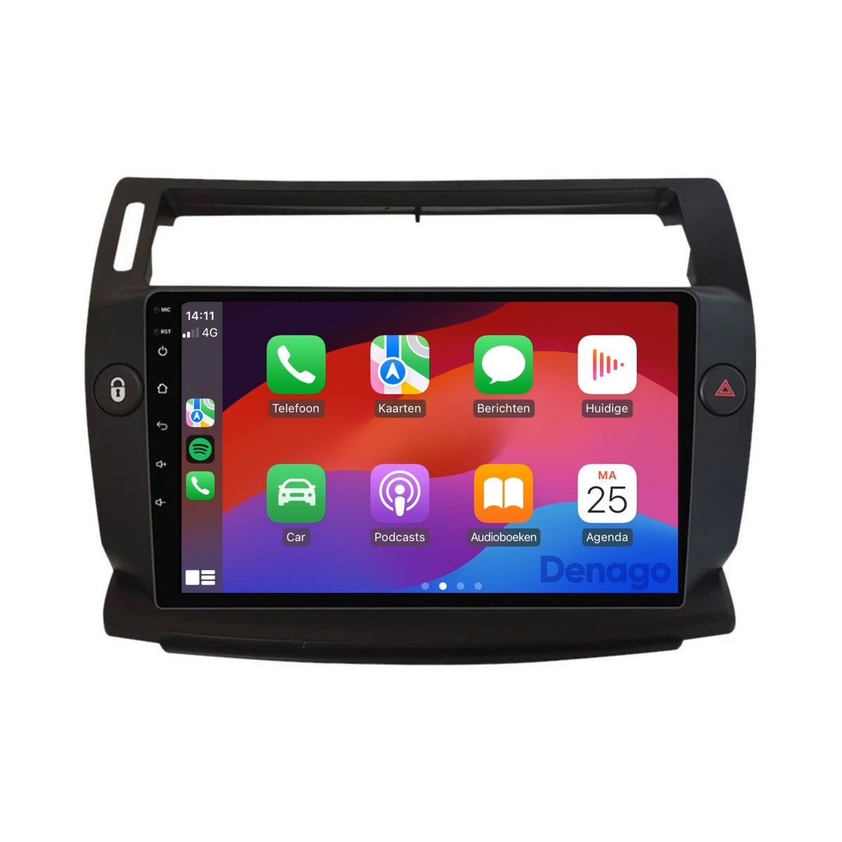 Denago DNG-A318 multimediasysteem voor Citroën C4 (2004–2010), afbeelding 4