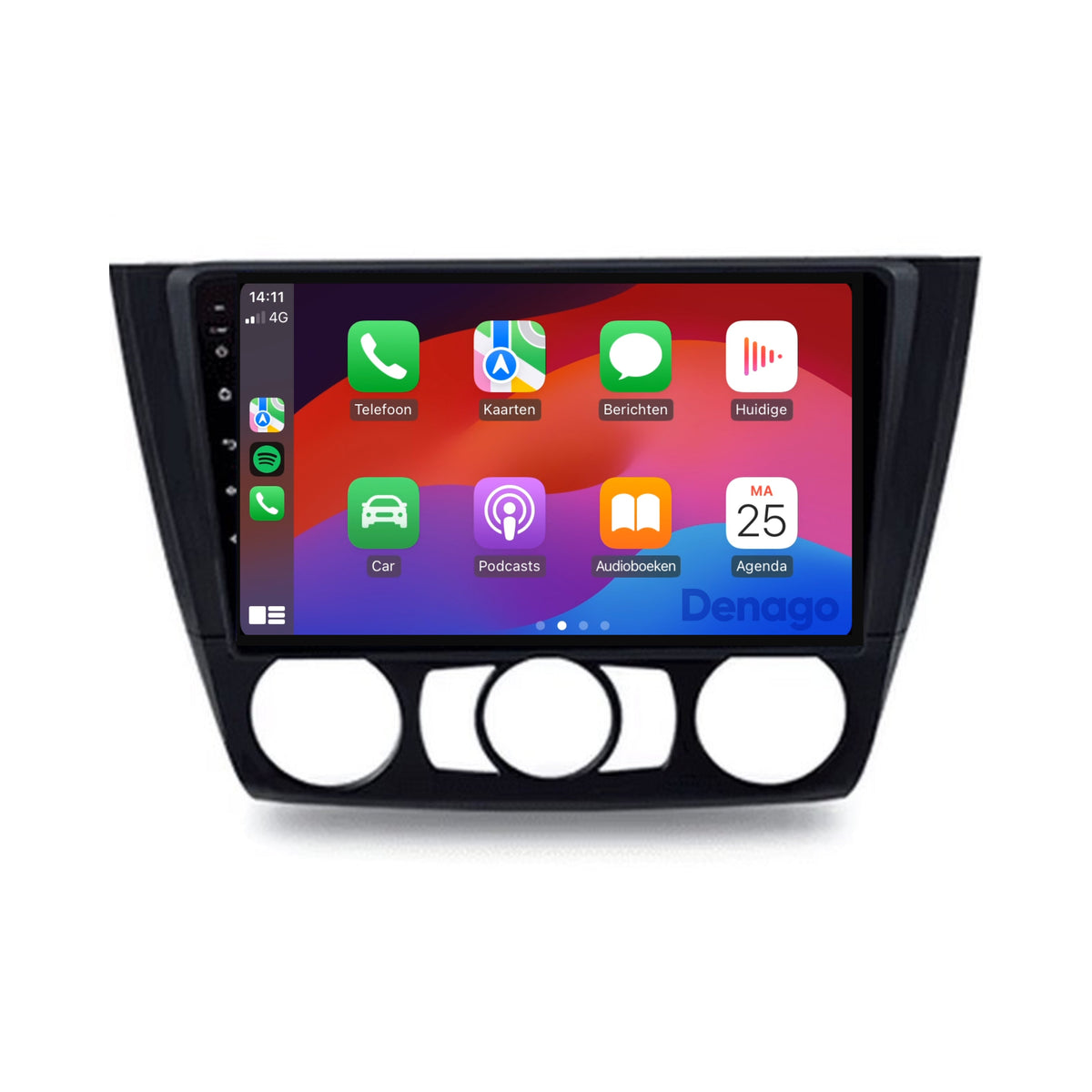 Denago DNG-A298 multimediasysteem voor BMW 1 Serie E81/E82/E87/E88 (2004–2012), afbeelding 3