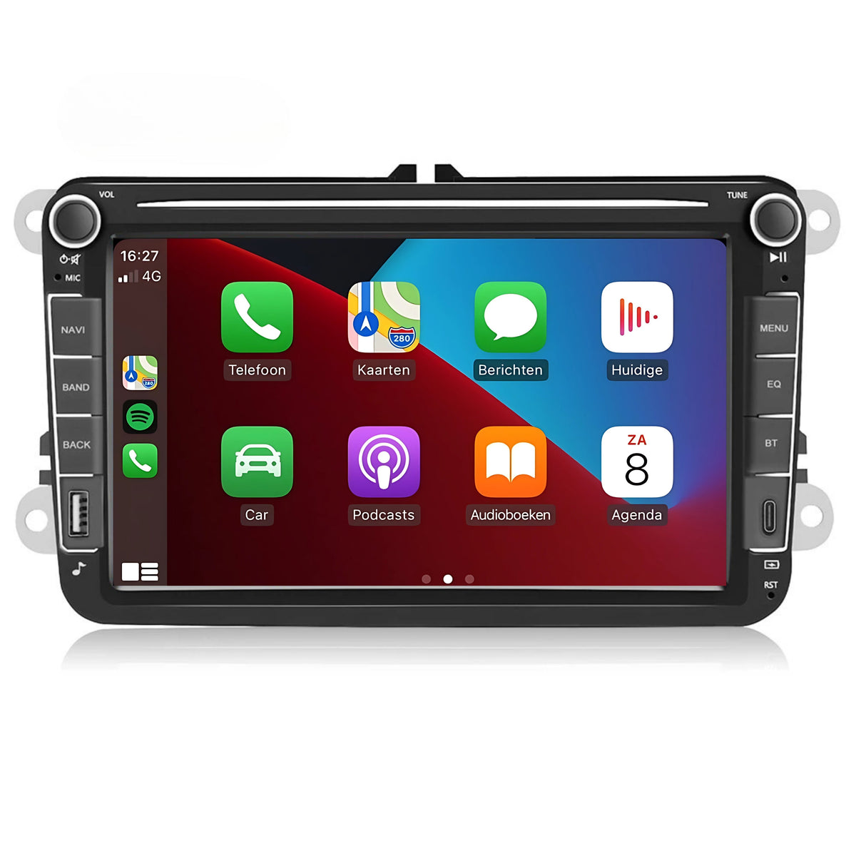 Denago DNG-1160 multimediasysteem voor Volkswagen Amarok, Beetle, Caddy en meer (2003–2020), afbeelding 3