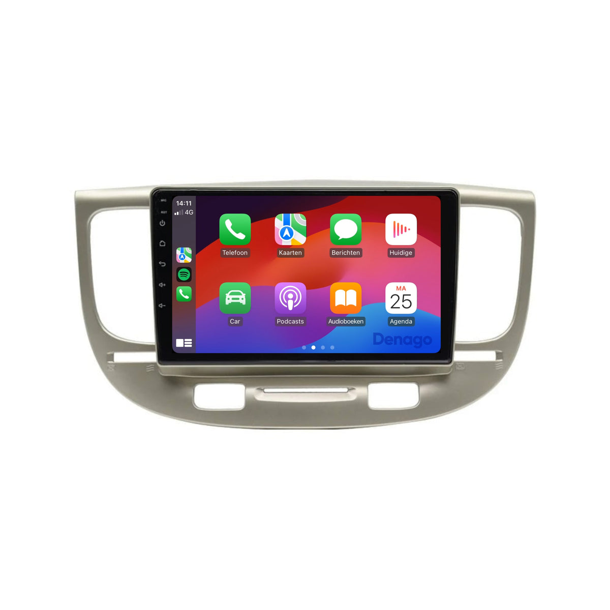 Denago DNG-A173 multimediasysteem voor Kia Rio (2006–2010), afbeelding 4