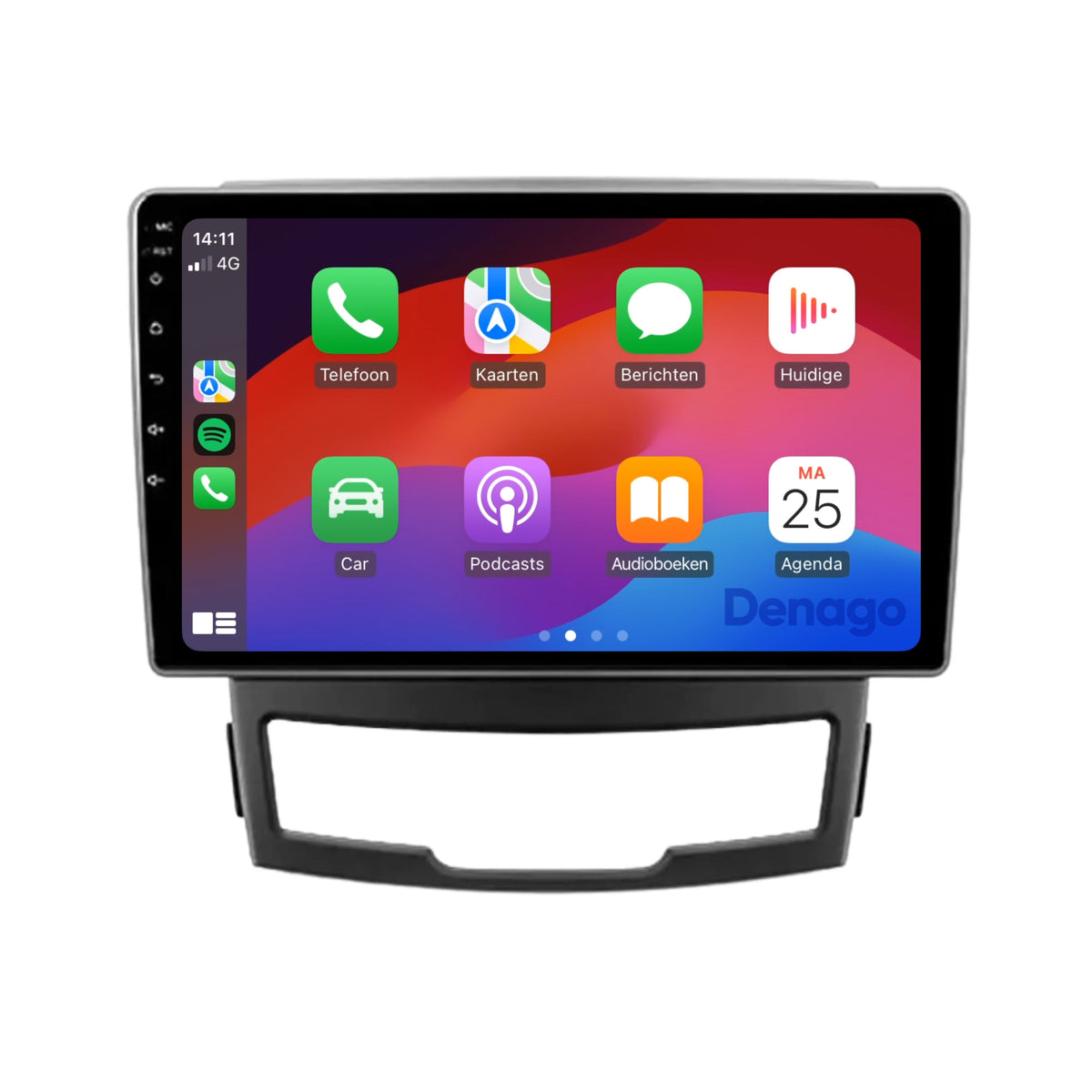 Denago DNG-A259 multimediasysteem voor SsangYong Korando (2011–2014), afbeelding 4