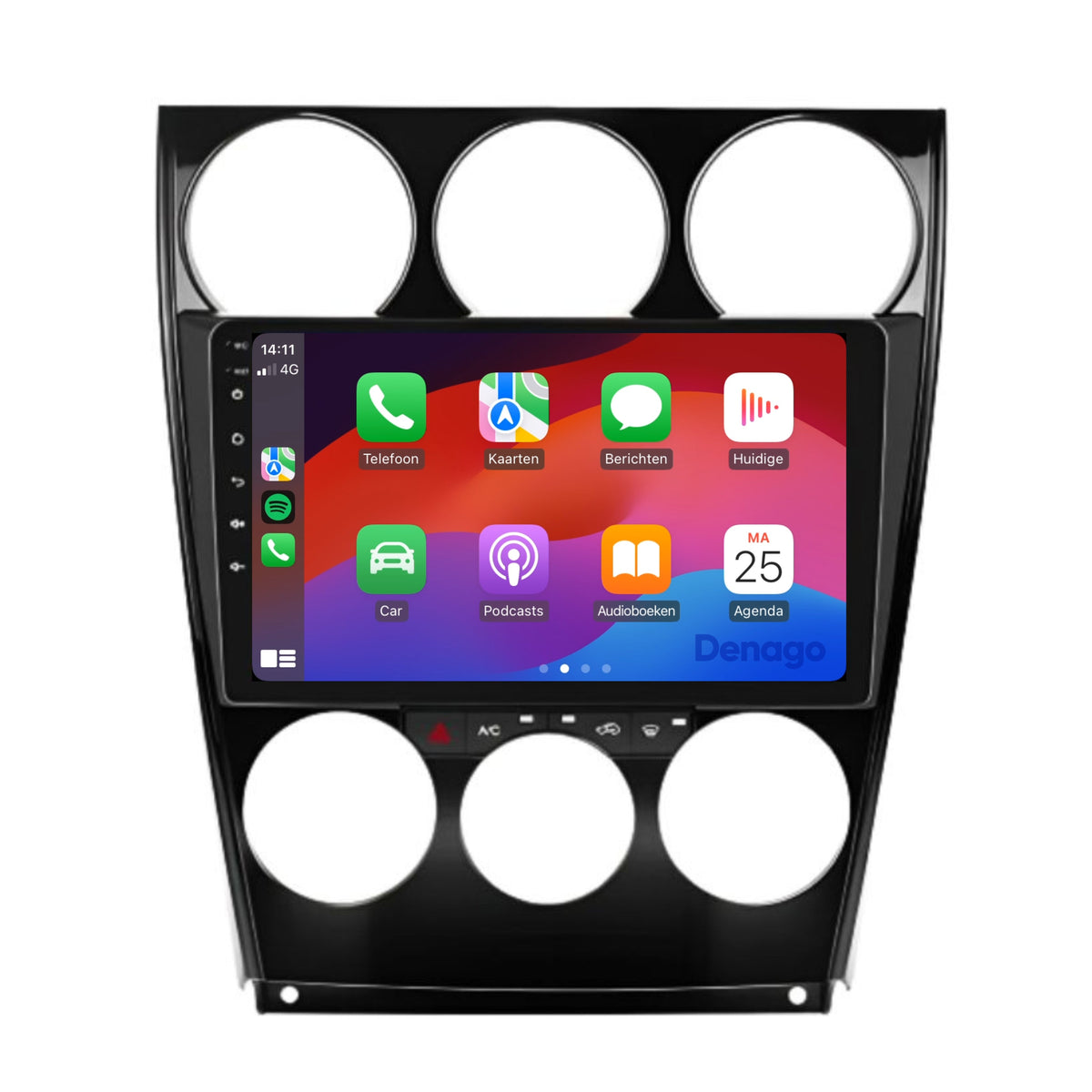 Denago DNG-A130 multimediasysteem voor Mazda 6 (2002–2007), afbeelding 4