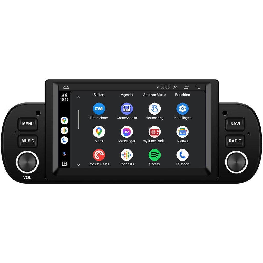 Denago DNG-1124 multimediasysteem voor Fiat Panda (2012–2020), afbeelding 3