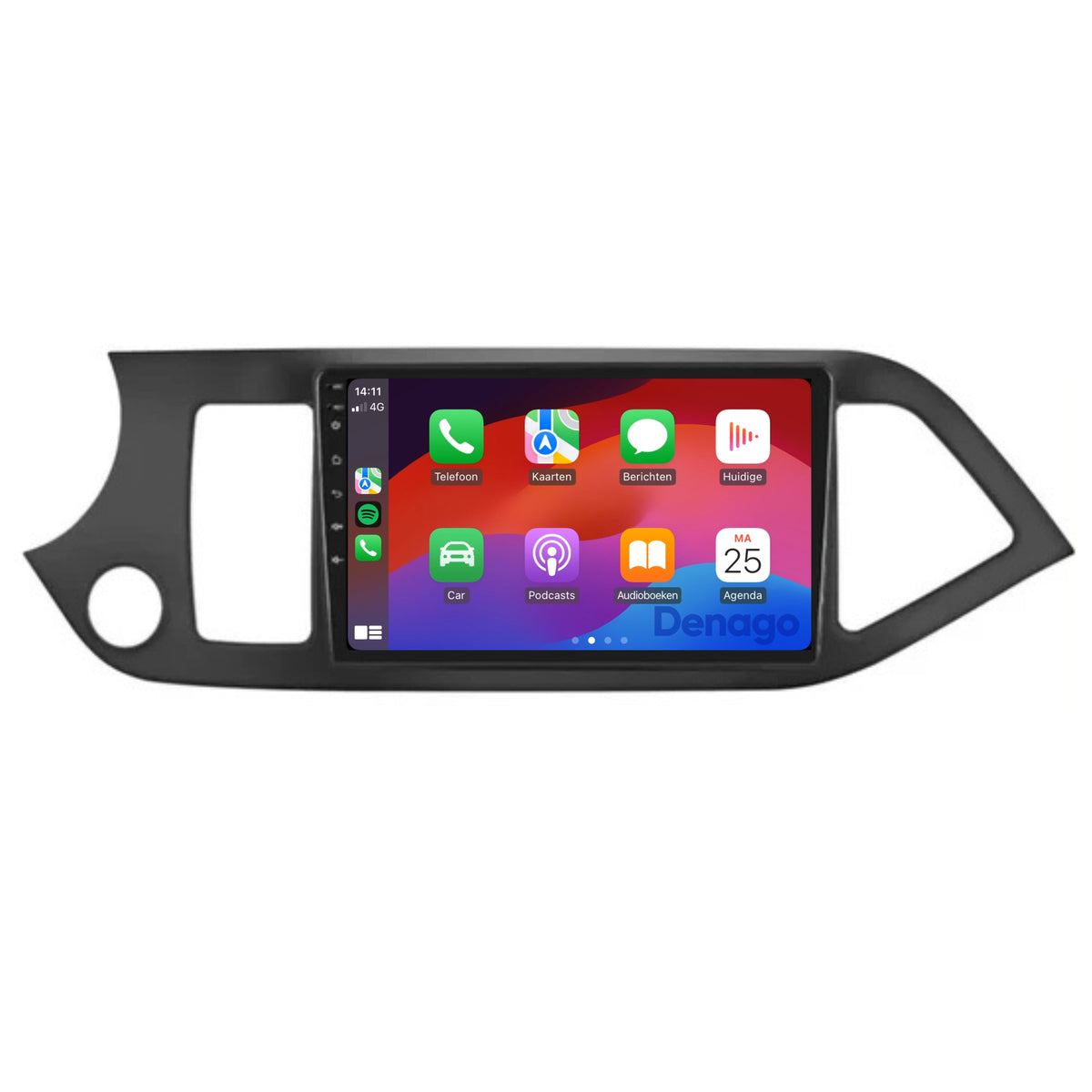 Denago DNG-A337 multimediasysteem voor Kia Picanto (2011–2016), afbeelding 4