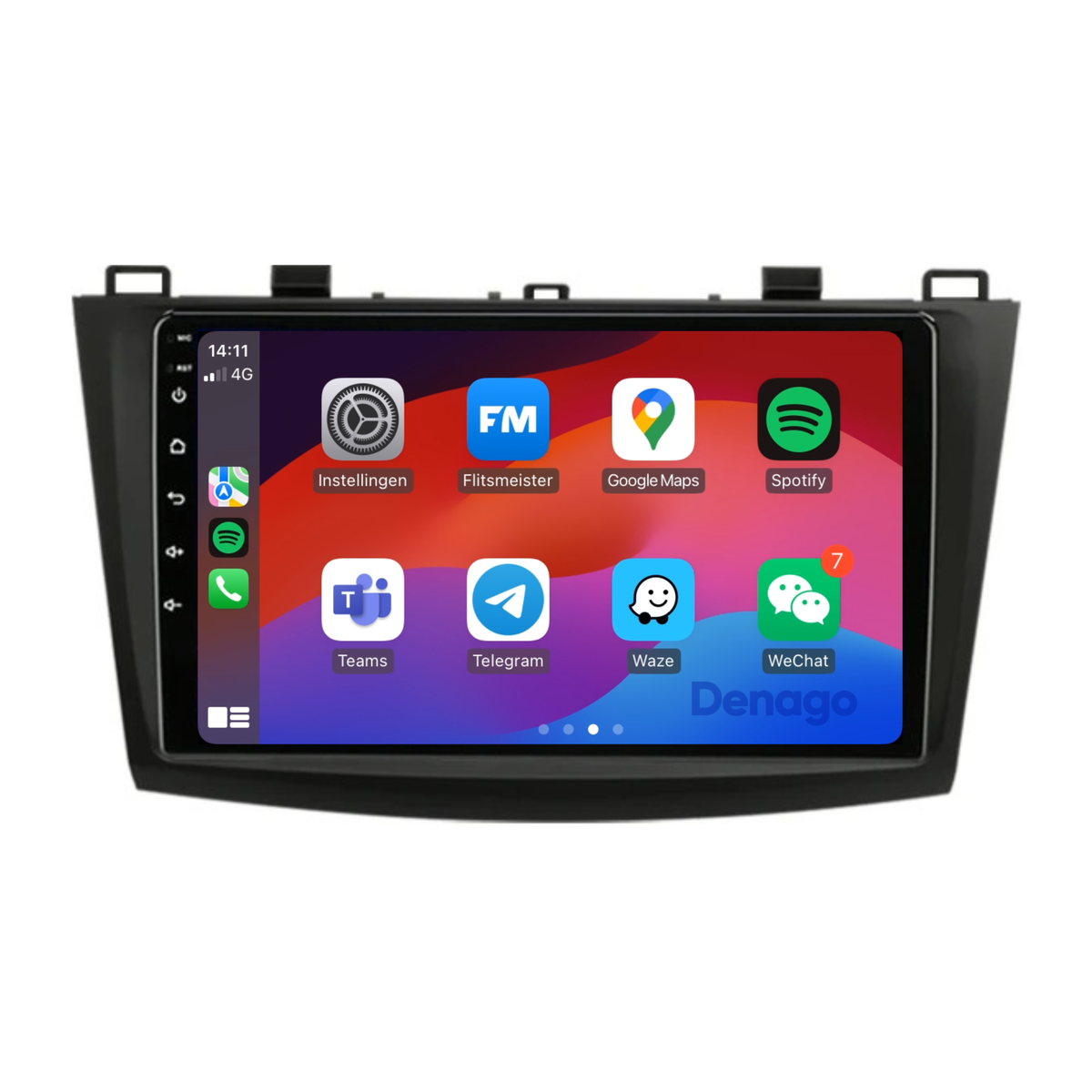 Denago DNG-A71 multimediasysteem voor Mazda 3 (2010–2013)