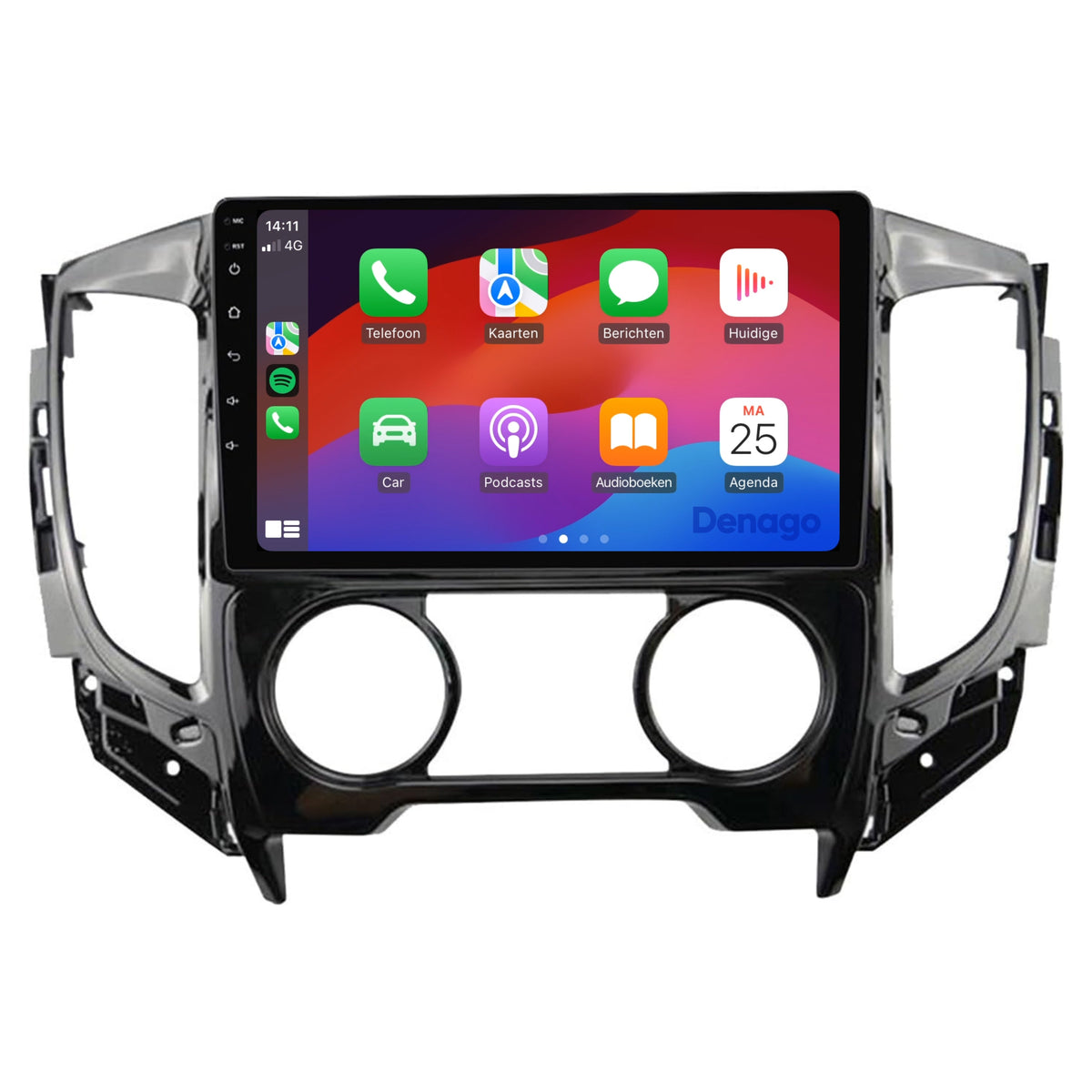 Denago DNG-A285 multimediasysteem voor Mitsubishi Triton (2015–2018), afbeelding 4