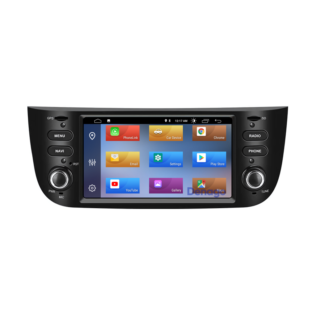 Denago DNG-2725 multimediasysteem voor Fiat Linea en Punto (2010–2016), afbeelding 3