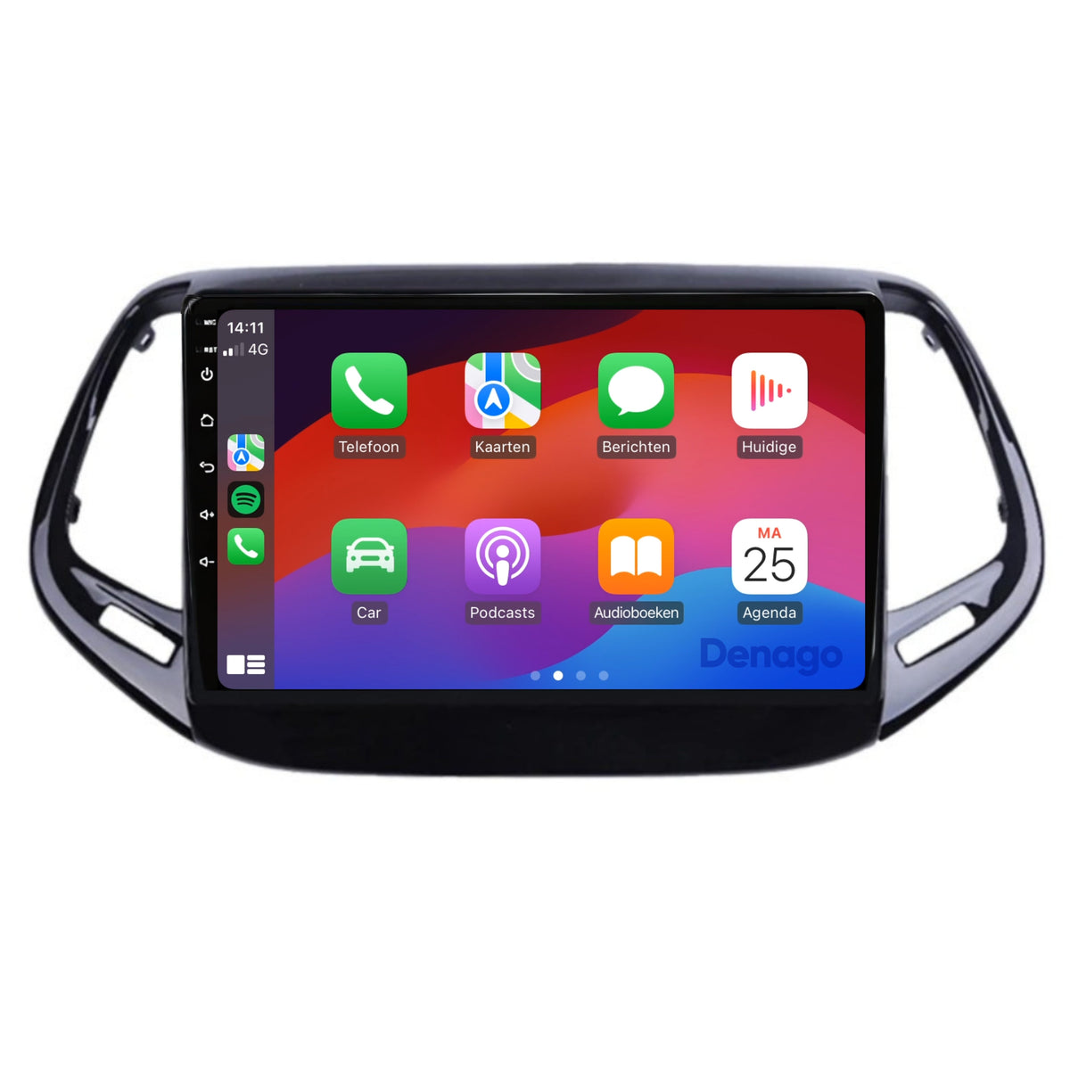 Denago DNG-A122 multimediasysteem voor Jeep Compass (2017–2020), afbeelding 4