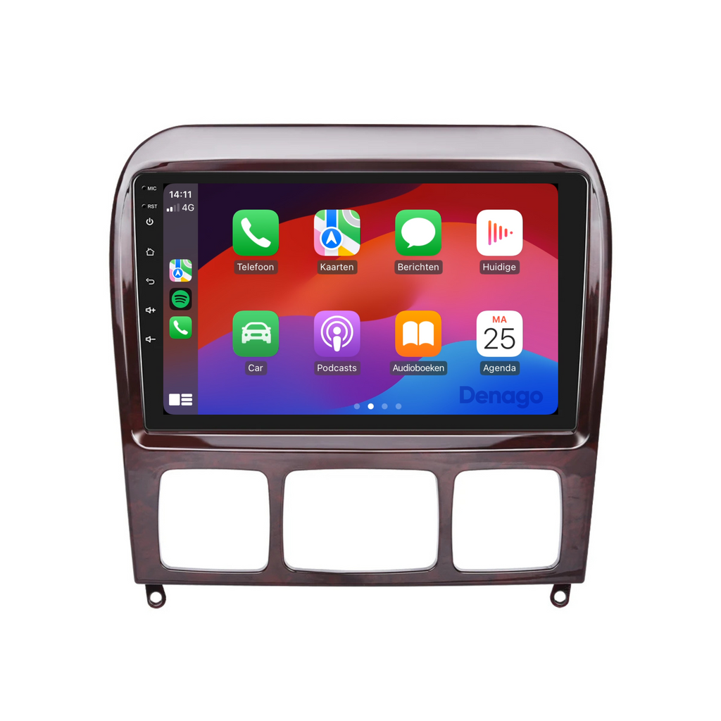Denago DNG-A92 multimediasysteem voor Mercedes-Benz S-Klasse (1999–2005), afbeelding 4