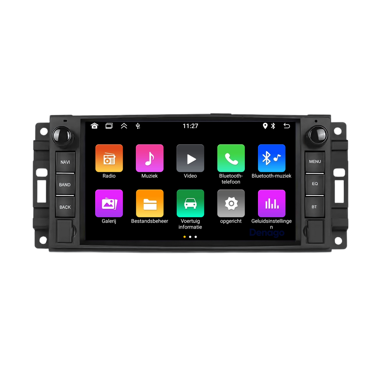Denago DNG-2706 multimediasysteem voor Jeep Commander, Compass, Grand Cherokee en meer (2007–2018), afbeelding 4