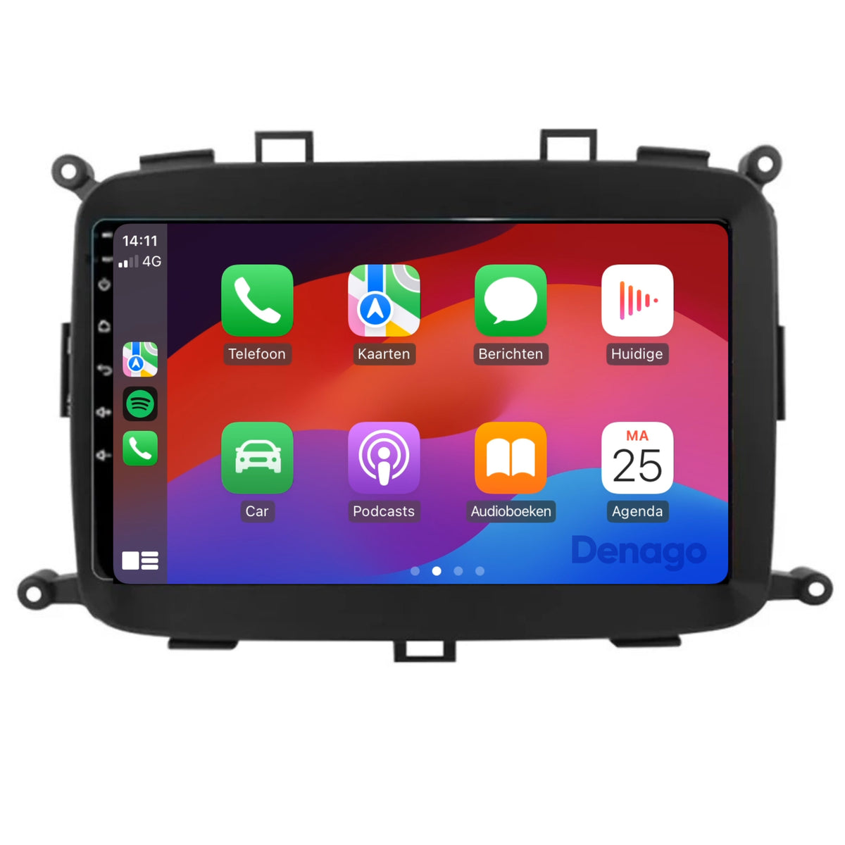 Denago DNG-A180 multimediasysteem voor Kia Carens (2013–2019), afbeelding 4