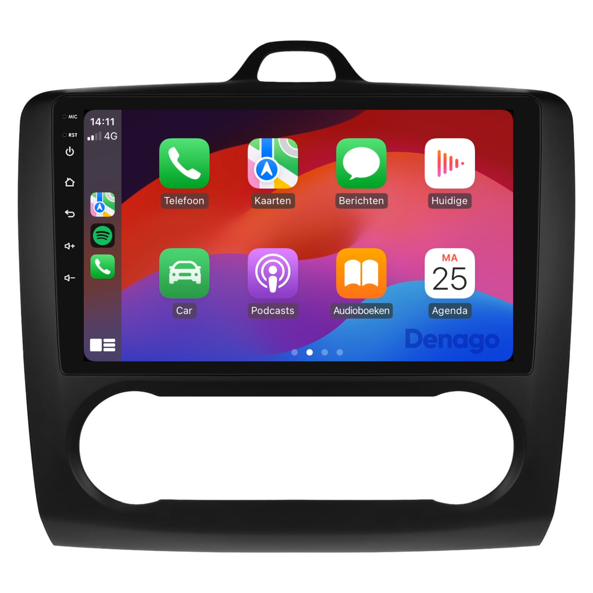 Denago DNG-A283 multimediasysteem voor Ford Focus (2004–2011), afbeelding 5
