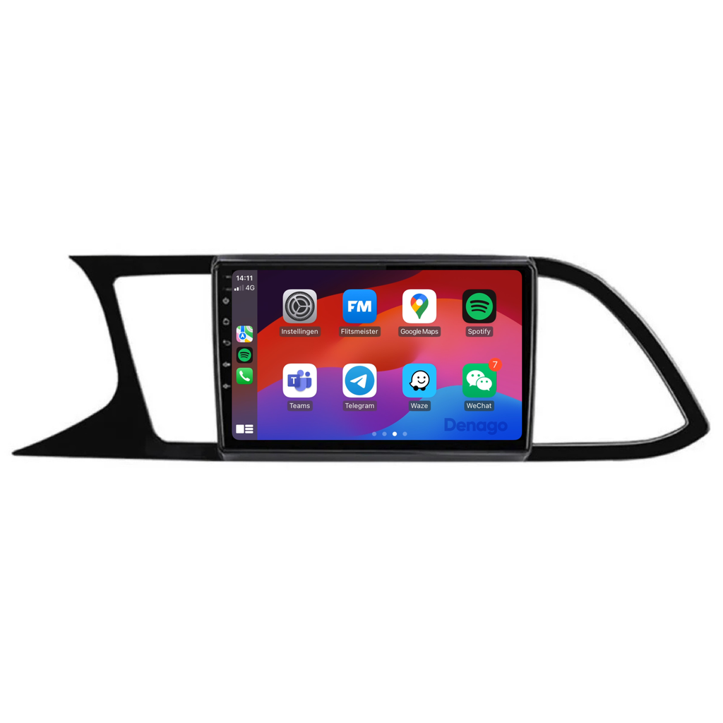 Denago DNG-A65 multimediasysteem voor Seat Leon (2013–2020)