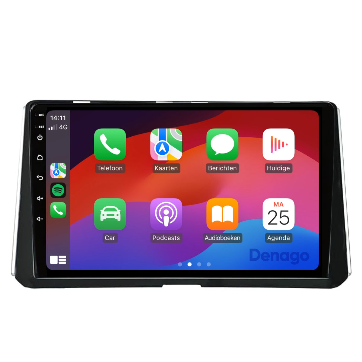 Denago DNG-A144 multimediasysteem voor Toyota Corolla (2018–2020), afbeelding 4