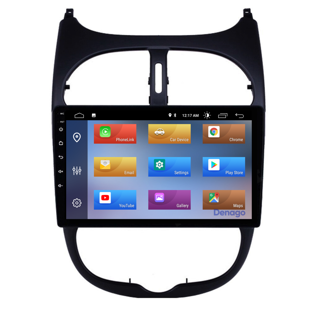 Denago DNG-A07 multimediasysteem voor Peugeot 206 (1998–2009), afbeelding 5