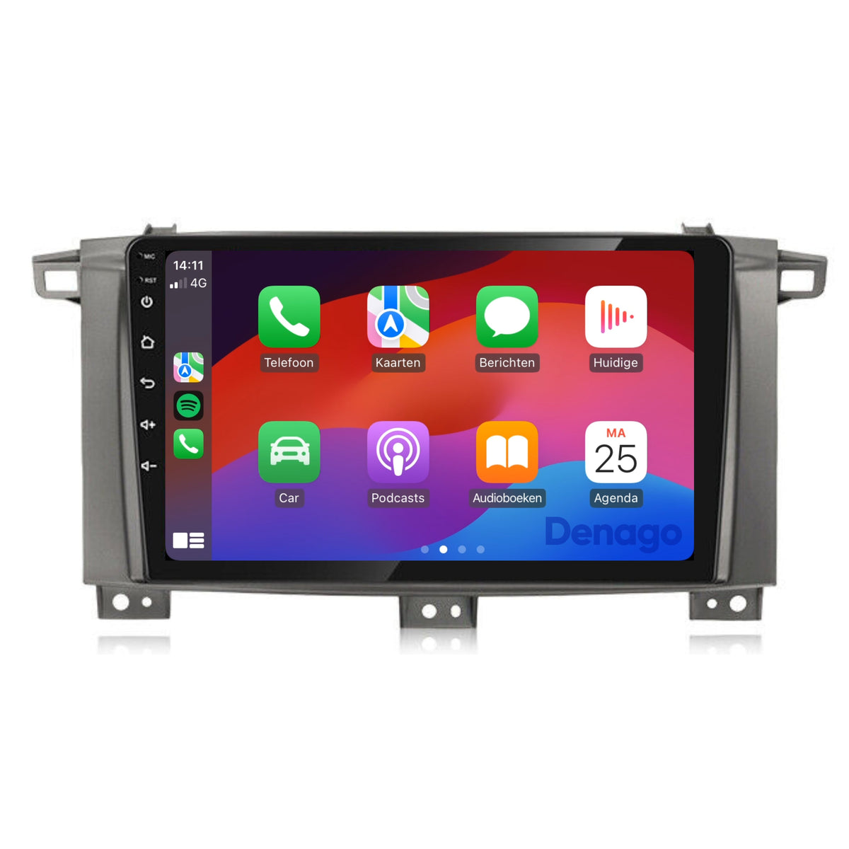 Denago DNG-A338 multimediasysteem voor Toyota Land Cruiser 100 (2005–2007), afbeelding 4