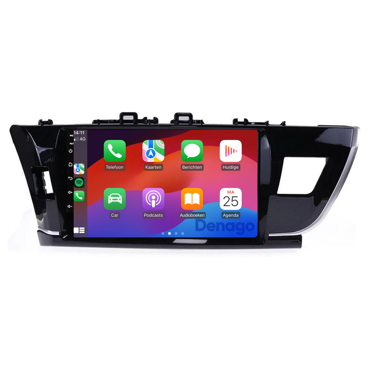 Denago DNG-A281 multimediasysteem voor Toyota Corolla (2014–2016), afbeelding 4