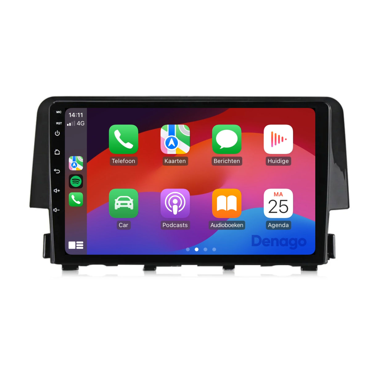 Denago DNG-A114 multimediasysteem voor Honda Civic (2016–2021), afbeelding 4