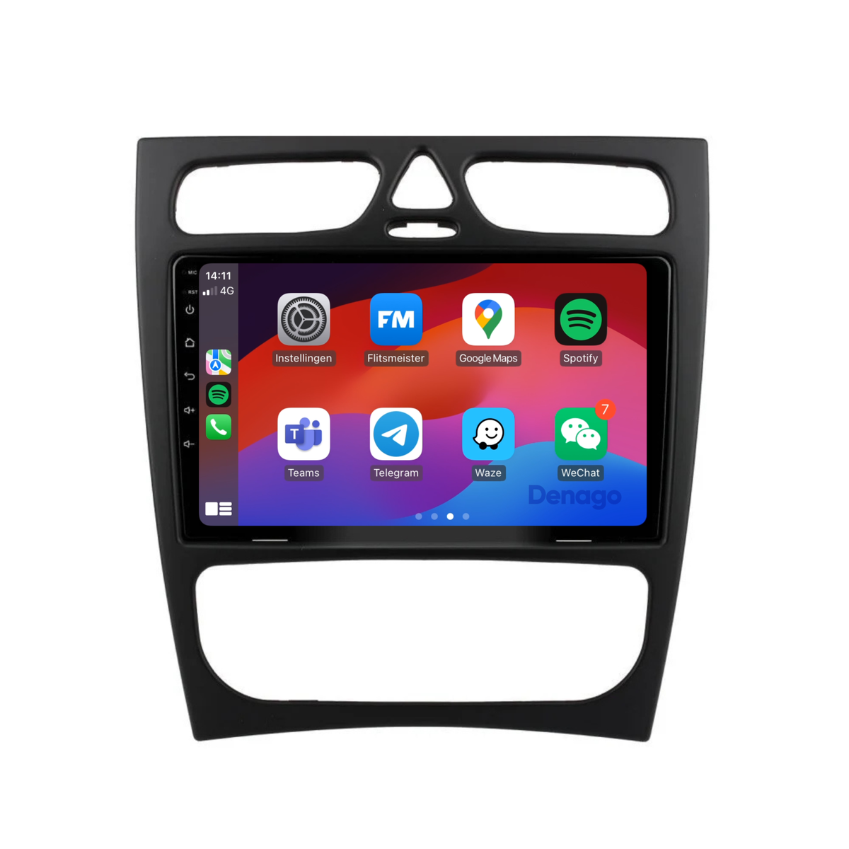 Denago DNG-A369 multimediasysteem voor Mercedes-Benz G-Klasse (2001–2007)