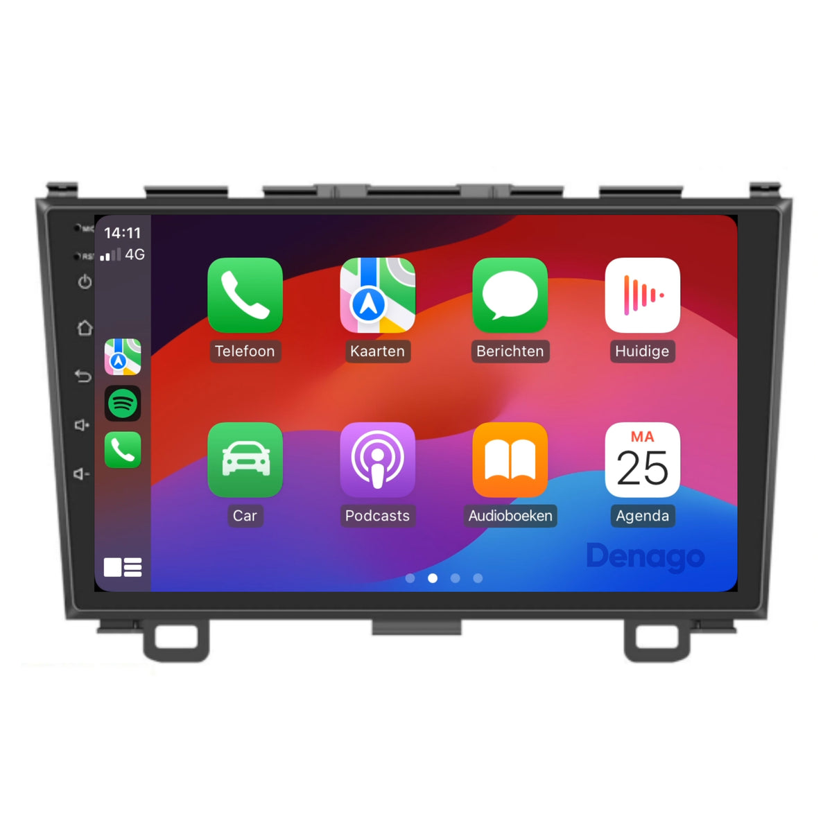 Denago DNG-A100 multimediasysteem voor Honda CR-V (2007–2012), afbeelding 4
