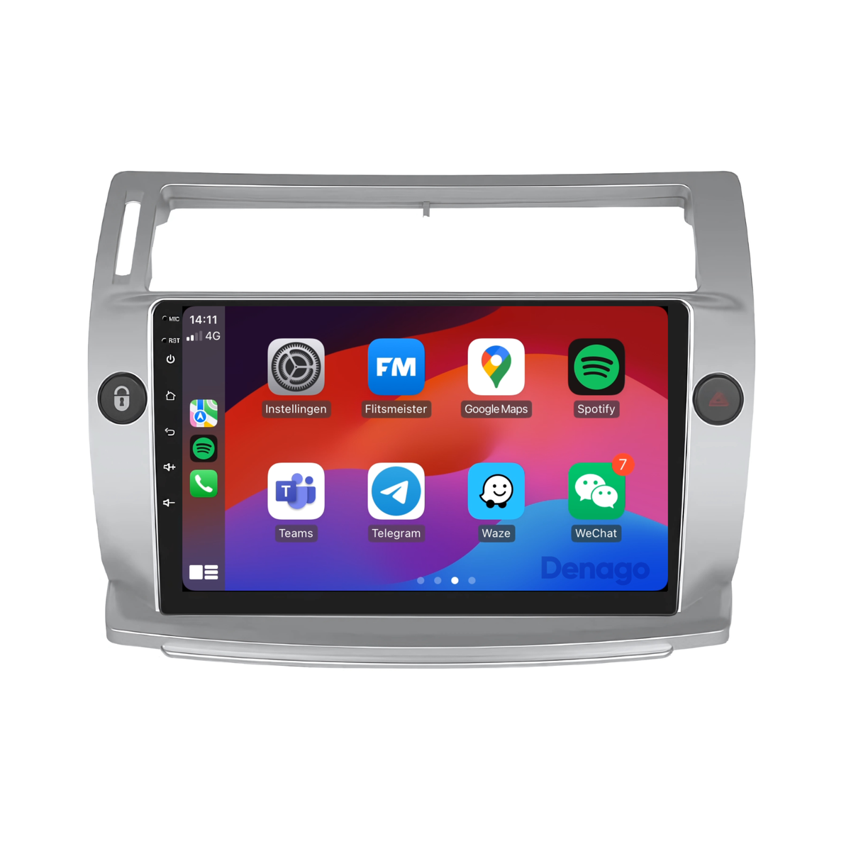 Denago DNG-A35 multimediasysteem voor Citroën C4 (2004–2010), afbeelding 3