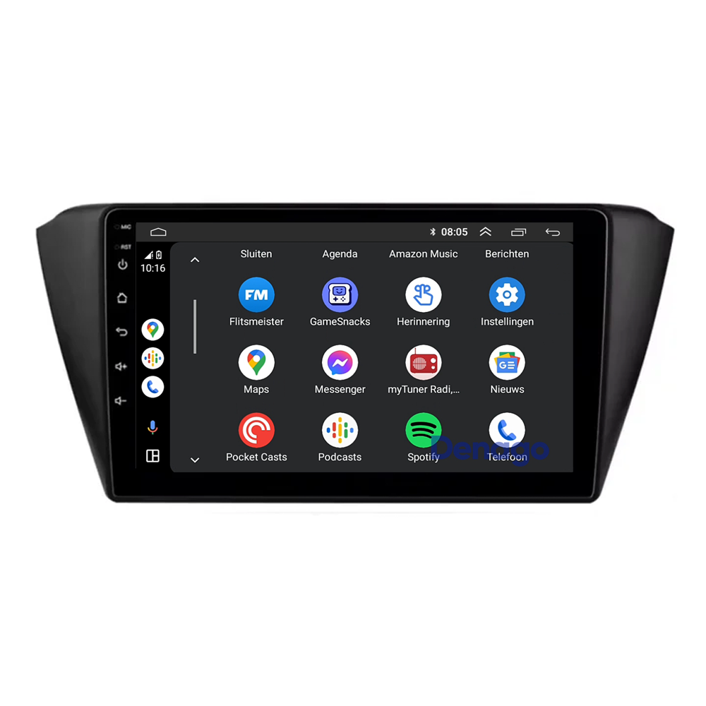 Denago DNG-A274 multimediasysteem voor Škoda Fabia (2013–2019), afbeelding 3
