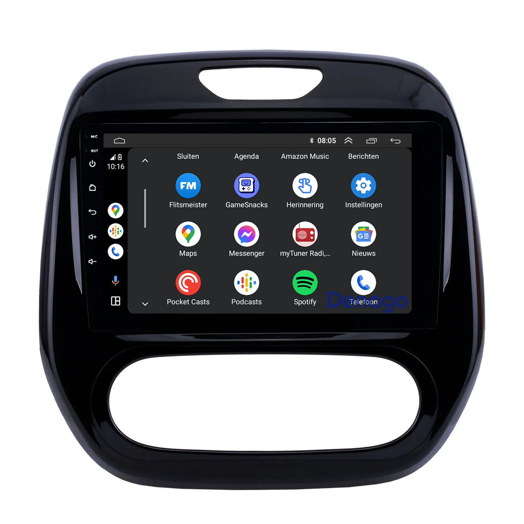 Denago DNG-A182 multimediasysteem voor Renault Captur (2013–2017), afbeelding 4