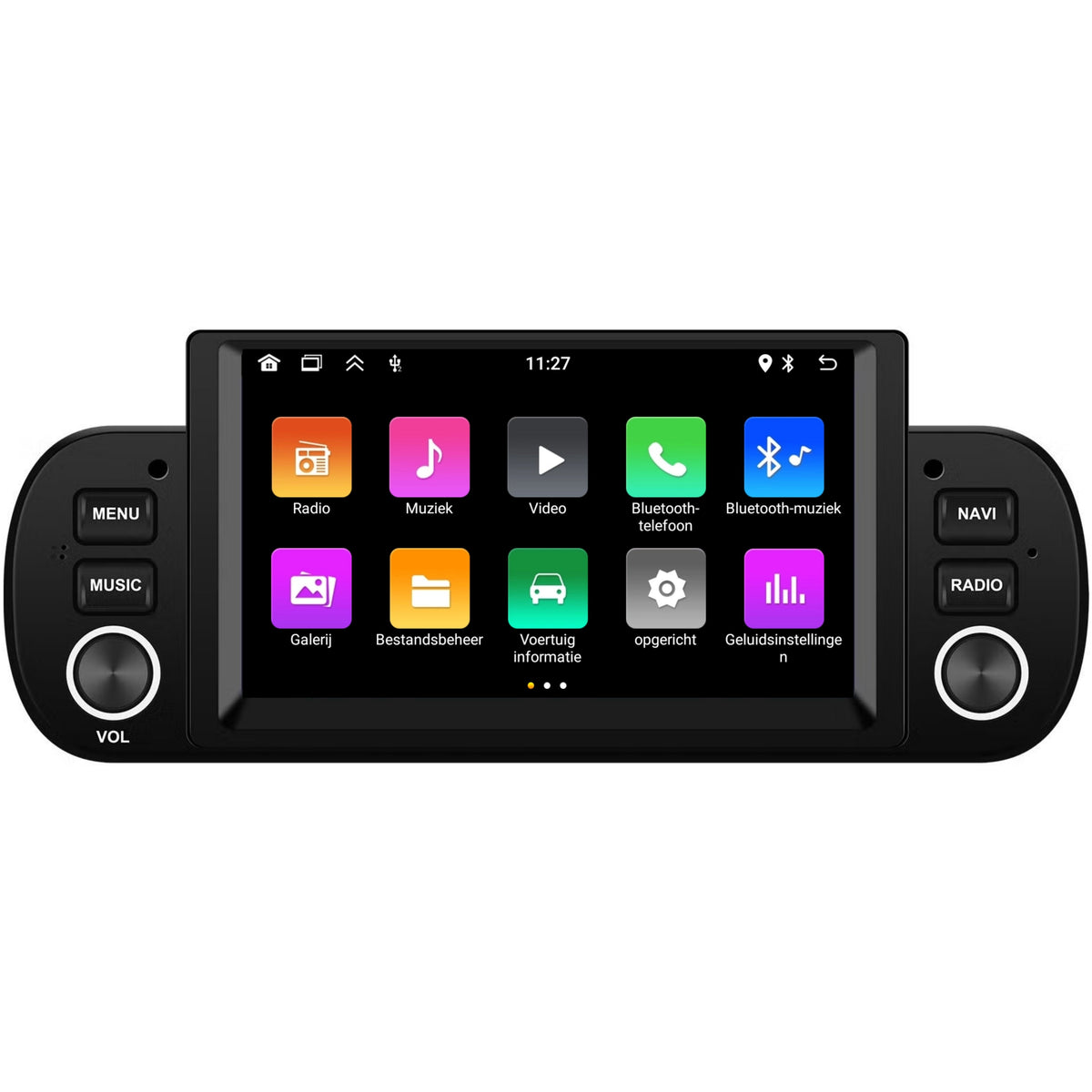 Denago DNG-1124 multimediasysteem voor Fiat Panda (2012–2020), afbeelding 4